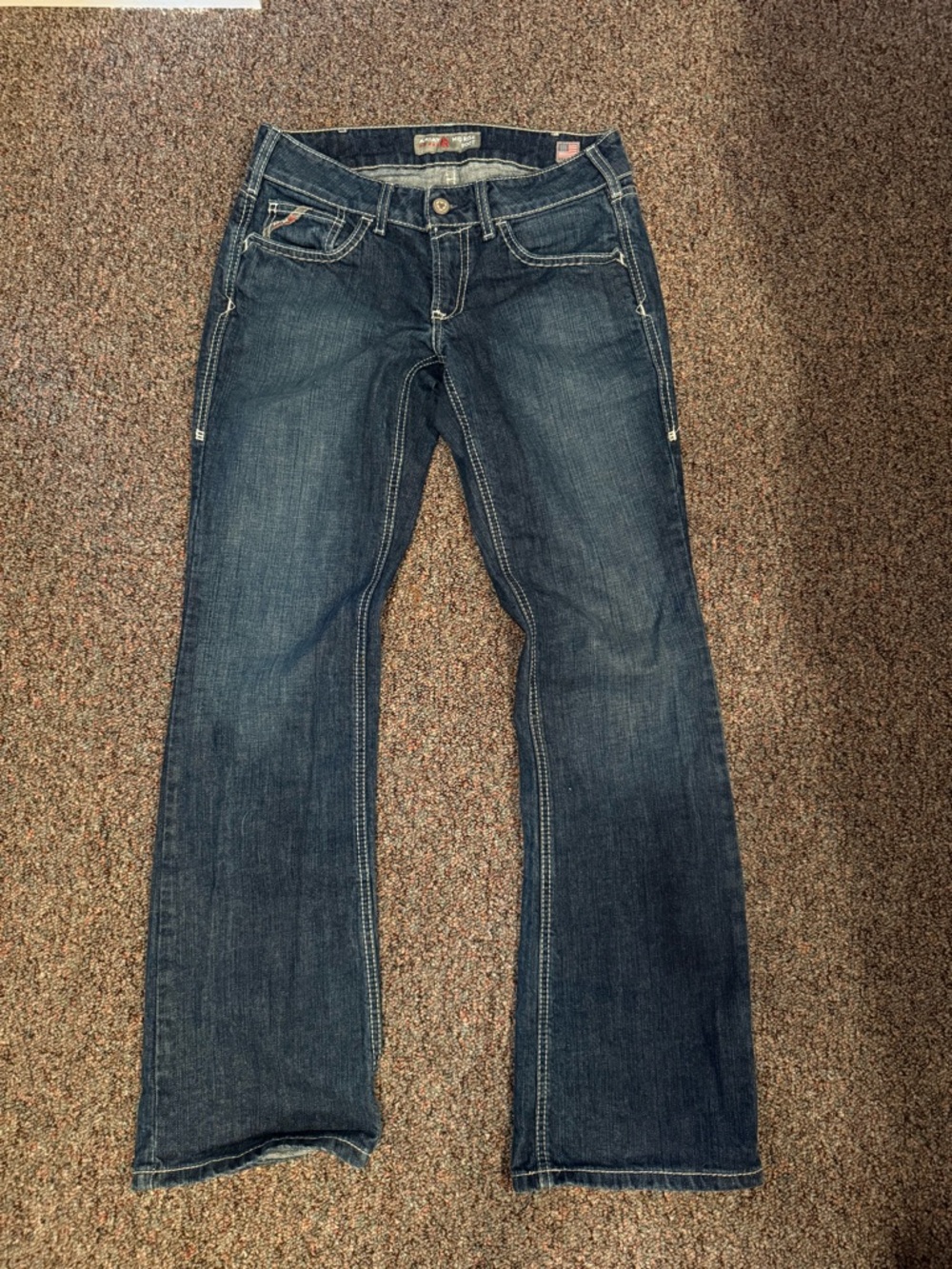 Ariat Dark Blue Boot Cut Jeans